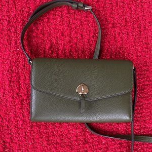 Kate Spade Marti Wallet Crossbody Enchanted Green